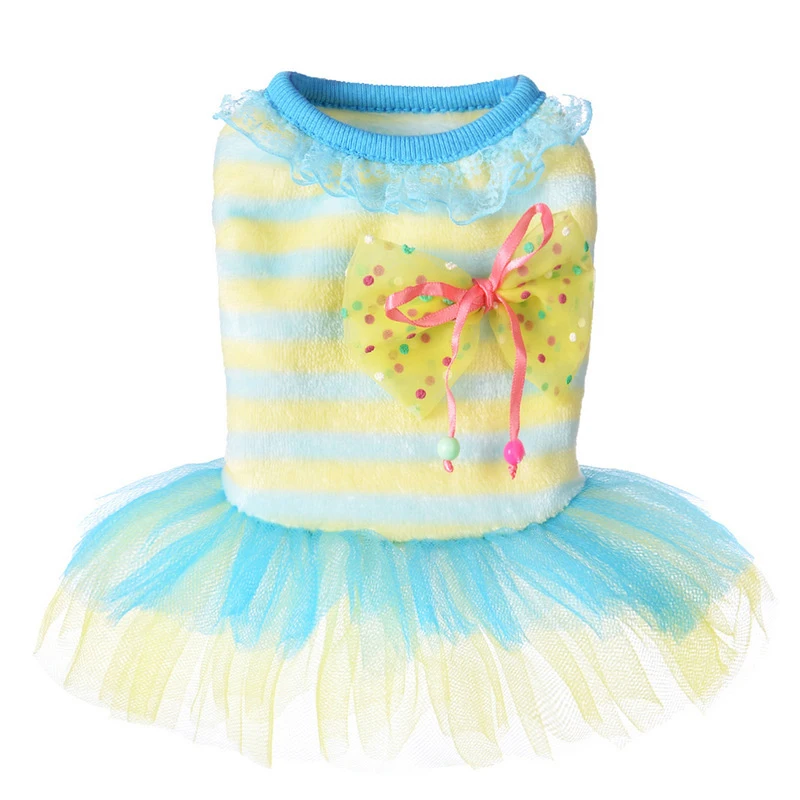 Summer Dog Dress Wedding Dress Skirt Bowknot Lace Sequins Pet Dog Clothes for Small Medium Dogs Sweet Mesh Pet Cat Short Skirts
Summer Dog Dress Wedding Dress Skirt Bowknot Lace Sequins Pet Dog Clothes for Small Medium Dogs Sweet Mesh Pet Cat Short Skirts