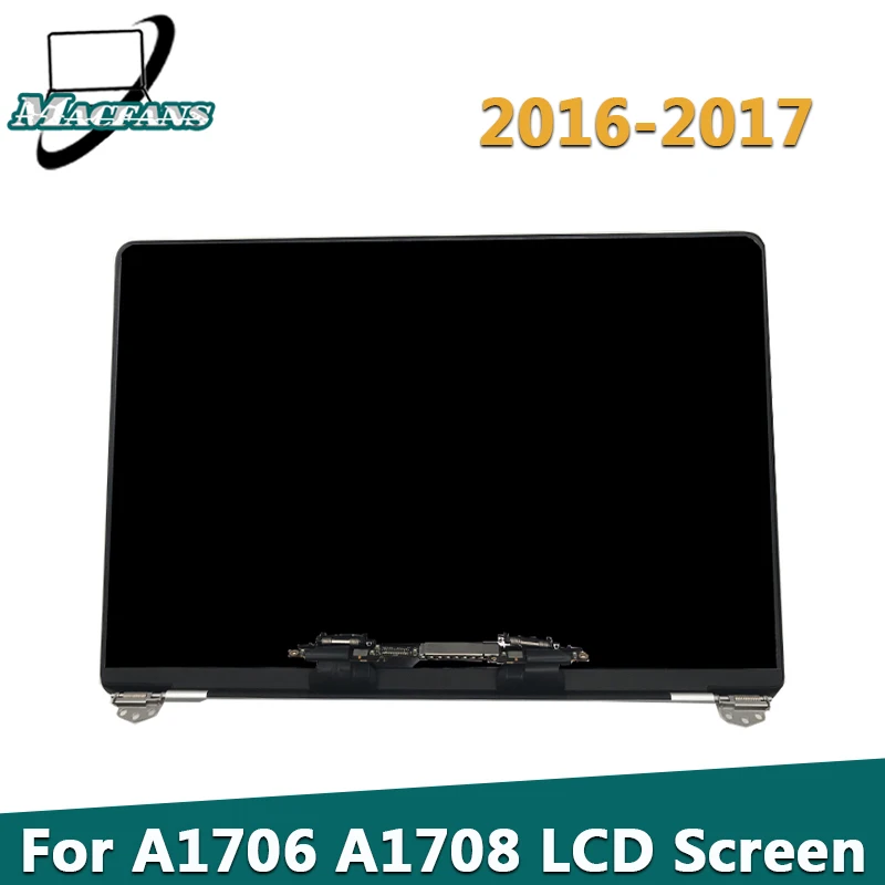 Новый ЖК экран A1706 A1708 2016 2017 Для MacBook Pro Retina 13 "A1708 сменный серый/серебристый