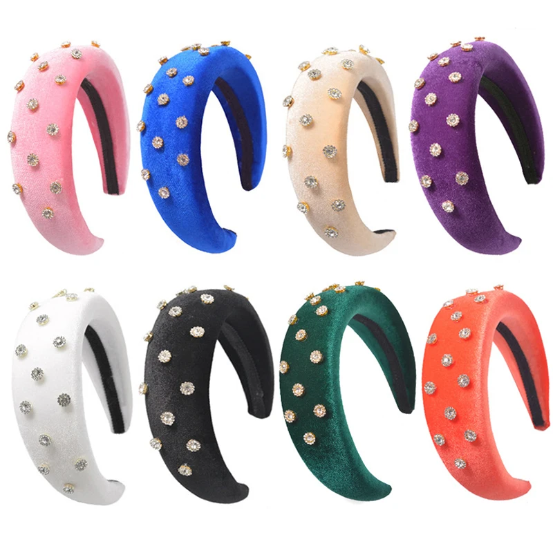 New Fashion Western Style 1PC 24 Colors Soft Comfortable Thicken Padded Headband Bezel Turban Women Hairbands Solid Colors
New Fashion Western Style 1PC 24 Colors Soft Comfortable Thicken Padded Headband Bezel Turban Women Hairbands Solid Colors