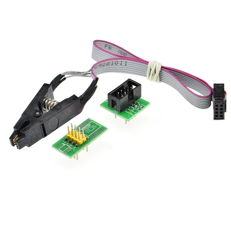 BIOS/24/25/93 Programmer 24C W25Q SOP8 TO DIP8 SPI BIOS FLASH SOIC8 SOP8 FLASH CHIP IC Test Clips Socket Adpter
BIOS/24/25/93 Programmer 24C W25Q SOP8 TO DIP8 SPI BIOS FLASH SOIC8 SOP8 FLASH CHIP IC Test Clips Socket Adpter