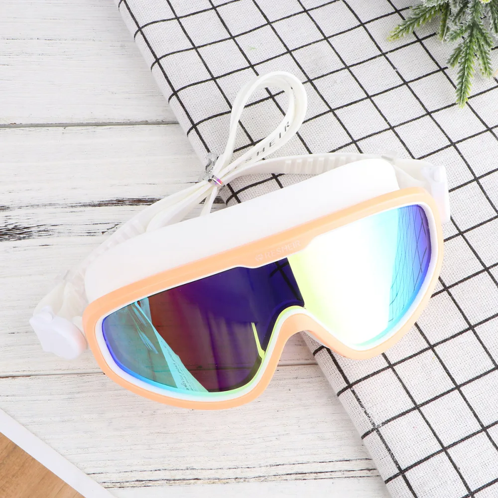 Waterproof Swimming Glasses Antifog Goggles Practical Eye Protector Unisex Diving Goggles White
Waterproof Swimming Glasses Antifog Goggles Practical Eye Protector Unisex Diving Goggles White