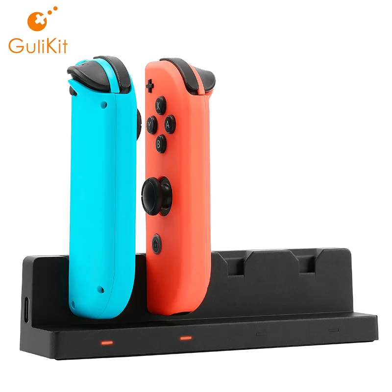 Gulikit 4 In 1 Charging Dock With LED Indication For Nintend Switch Joycon Controller Stand Charger Station
Gulikit 4 In 1 Charging Dock With LED Indication For Nintend Switch Joycon Controller Stand Charger Station
