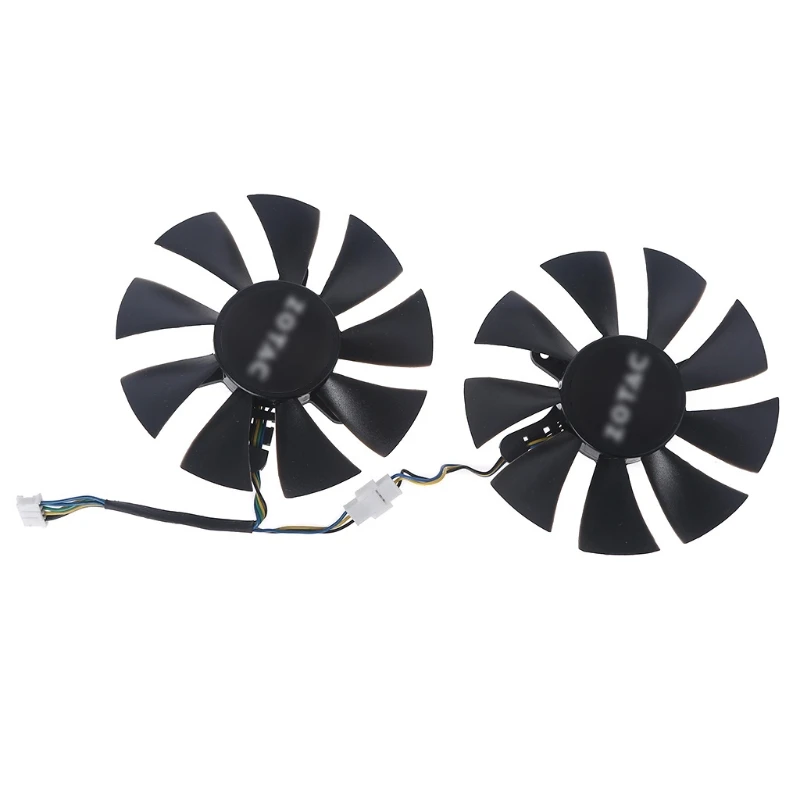 2Pcs 88mm/3.46in T129215SU VGA Fan for -ASUS GTX1650 Ti/S 2070 Radiator Graphics Card Cooling Fan 4Pin 12V 0.5A
2Pcs 88mm/3.46in T129215SU VGA Fan for -ASUS GTX1650 Ti/S 2070 Radiator Graphics Card Cooling Fan 4Pin 12V 0.5A