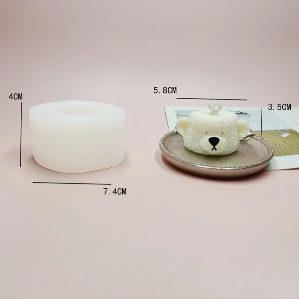 3d Yarn Flat Top Bear Head Candle Molds Diy Aromatherapy Mould Handmade Plaster Craft Cake Decorating Soap Making Home Ornaments
3d Yarn Flat Top Bear Head Candle Molds Diy Aromatherapy Mould Handmade Plaster Craft Cake Decorating Soap Making Home Ornaments