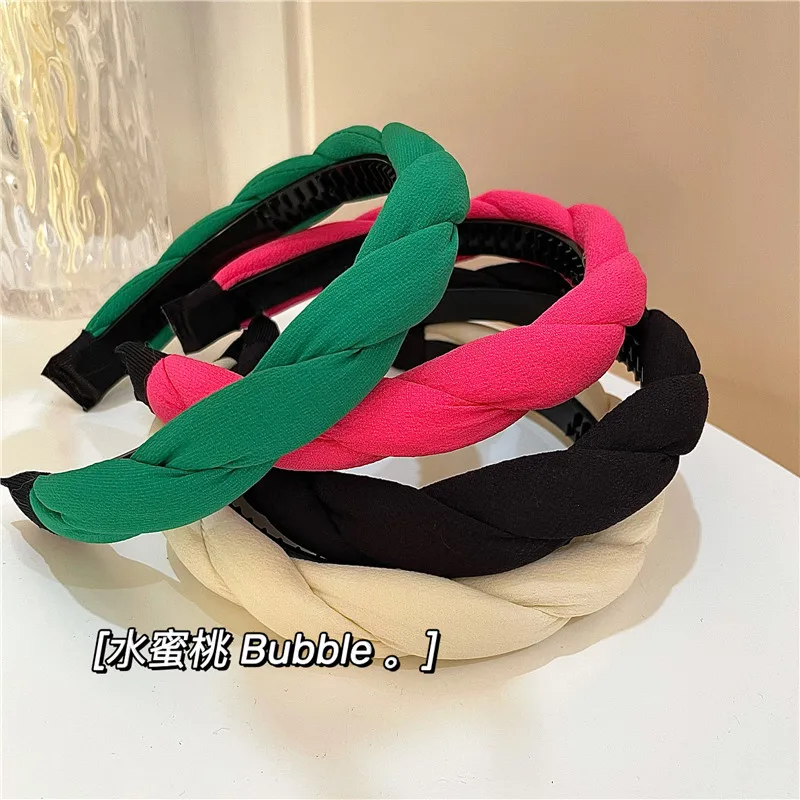 New Fashion Women Hairband Cross Knot Braid Headband For Adult Candy Colors Headwear Wide Side Turban Bezel Hair Accessories
New Fashion Women Hairband Cross Knot Braid Headband For Adult Candy Colors Headwear Wide Side Turban Bezel Hair Accessories