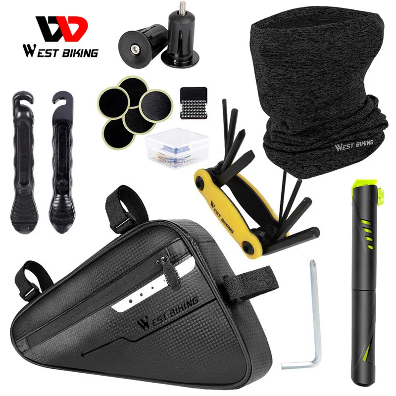 Bicycle Tools Kit Include Bike Pump Bag Tools Outdoor Cycling Equipment MTB Triangle Pannier Repair Tool Package Bike Tube Bag
Bicycle Tools Kit Include Bike Pump Bag Tools Outdoor Cycling Equipment MTB Triangle Pannier Repair Tool Package Bike Tube Bag