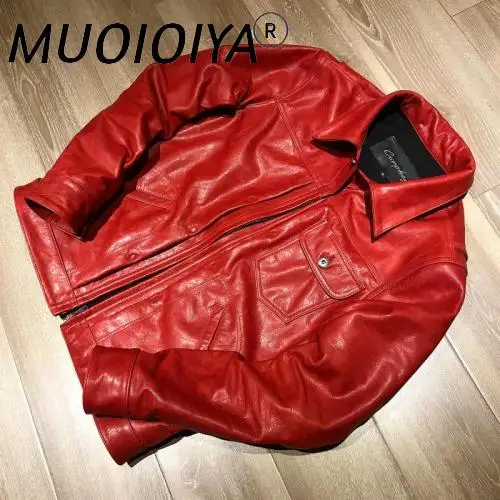 Куртка MUOIOYIA из 100% натуральной кожи, Мужская одежда, пальто из натуральной телячьей кожи, высококачественные демисезонные куртки KJ6994
Куртка MUOIOYIA из 100% натуральной кожи, Мужская одежда, пальто из натуральной телячьей кожи, высококачественные демисезонные куртки KJ6994