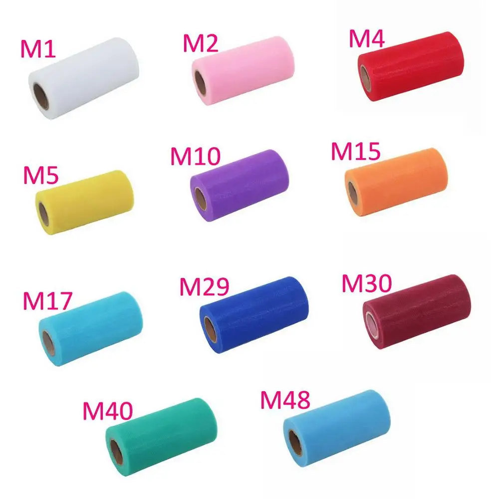 6inch 25yards 15cm wide polyester tulle accessory for DIY Wedding dress handmade dress hair band baby Cut headwear free shipping
6inch 25yards 15cm wide polyester tulle accessory for DIY Wedding dress handmade dress hair band baby Cut headwear free shipping