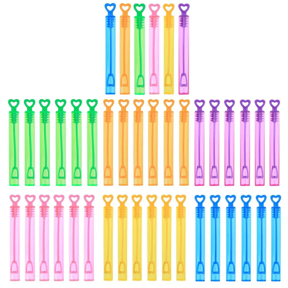 6pcs Heart Empty Bubble Soap Bottles Fun Outdoor Bubble Blowing Maker Children Toy Wedding Birthday Party Decoration
6pcs Heart Empty Bubble Soap Bottles Fun Outdoor Bubble Blowing Maker Children Toy Wedding Birthday Party Decoration