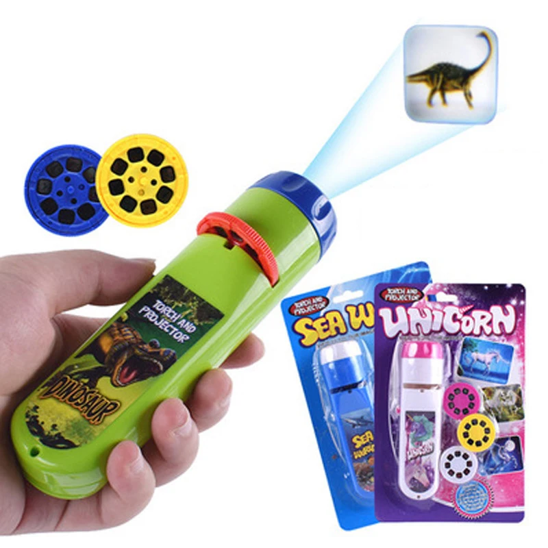 Projection Flashlight Children Projector Light Cute Cartoon Dinosaur Animal Space Night Photo Light Bedtime Learning Fun Toys
Projection Flashlight Children Projector Light Cute Cartoon Dinosaur Animal Space Night Photo Light Bedtime Learning Fun Toys