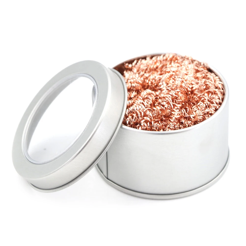 Welding Soldering Solder Iron Tip Cleaner Cleaning Steel Wire Sponge Balls For Welding Tool Whosesale
Welding Soldering Solder Iron Tip Cleaner Cleaning Steel Wire Sponge Balls For Welding Tool Whosesale