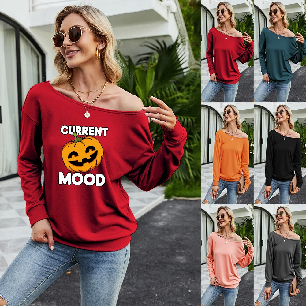 Halloween Long Sleeve Oversized T Shirt Casaul Tops Women 2021 Blusas Vintage Clothes Print T-shirts Plus Size Women Clothing
Halloween Long Sleeve Oversized T Shirt Casaul Tops Women 2021 Blusas Vintage Clothes Print T-shirts Plus Size Women Clothing