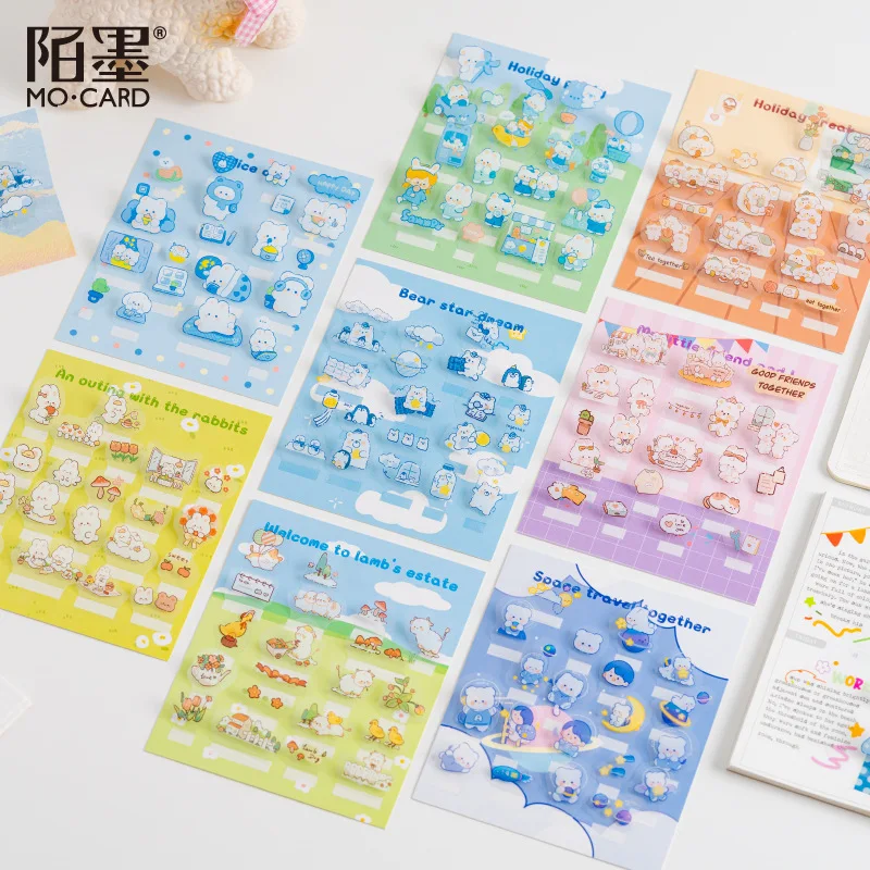 20pcs/1lot kawaii Stationery Sticker Waxy Jiji Series Diary Planner junk journal Decorative Scrapbooking DIY
20pcs/1lot kawaii Stationery Sticker Waxy Jiji Series Diary Planner junk journal Decorative Scrapbooking DIY