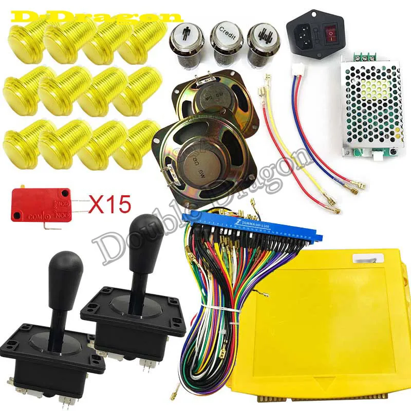 Free shipping game PCB 999 in 1 PCB board with transparent LED push button long/short zippy Joystick For DIY Arcade cabinet kit
Free shipping game PCB 999 in 1 PCB board with transparent LED push button long/short zippy Joystick For DIY Arcade cabinet kit