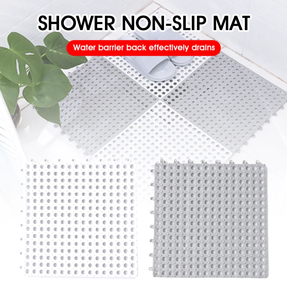 30cm Interlocking PVC Flooring Tiles with Drain Holes Non Slip Mats for Bathroom Shower DIY Size Massage Floor Tiles
30cm Interlocking PVC Flooring Tiles with Drain Holes Non Slip Mats for Bathroom Shower DIY Size Massage Floor Tiles