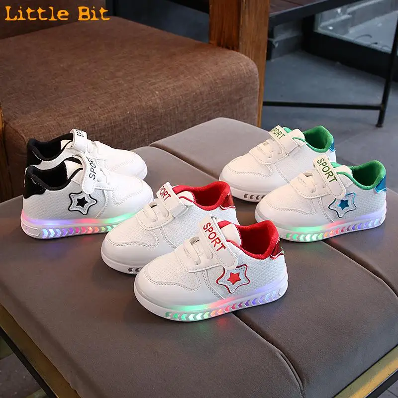 2021 New Lighting Children's And Boys' Luminous White Shoes Led Four Seasons Versatile Flash Korean
2021 New Lighting Children's And Boys' Luminous White Shoes Led Four Seasons Versatile Flash Korean