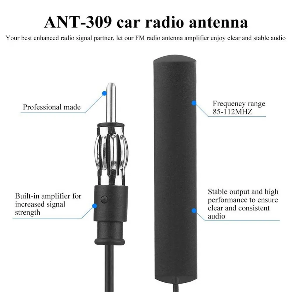 DJSona Car Aerial Hidden Antenna FM Radio Amplified Super Slim Antenna Mount On Glass Screen Roof Waterproof Hot Sale
DJSona Car Aerial Hidden Antenna FM Radio Amplified Super Slim Antenna Mount On Glass Screen Roof Waterproof Hot Sale