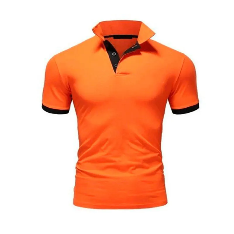 2021 Summer New Men's Short-Sleeved Polo Shirt Fashion Casual Self-Cultivation Solid Color Business Men's Clothing Polo Shirt
2021 Summer New Men's Short-Sleeved Polo Shirt Fashion Casual Self-Cultivation Solid Color Business Men's Clothing Polo Shirt