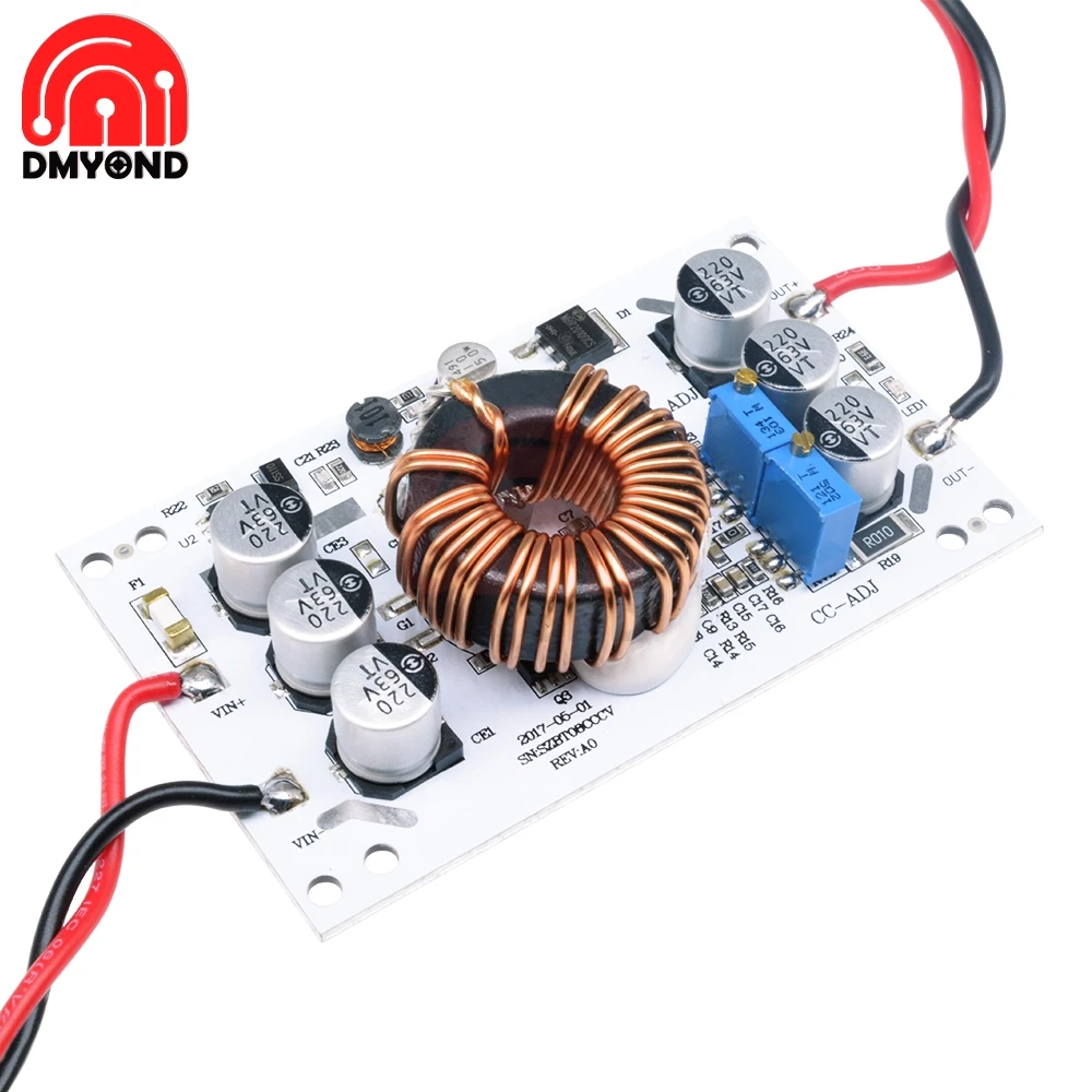 DC-DC 600W 12V Boost Converter Adjustable 10A Step Up Constant Current Power Supply Module LED Driver For Arduino DC 10V-60V
DC-DC 600W 12V Boost Converter Adjustable 10A Step Up Constant Current Power Supply Module LED Driver For Arduino DC 10V-60V