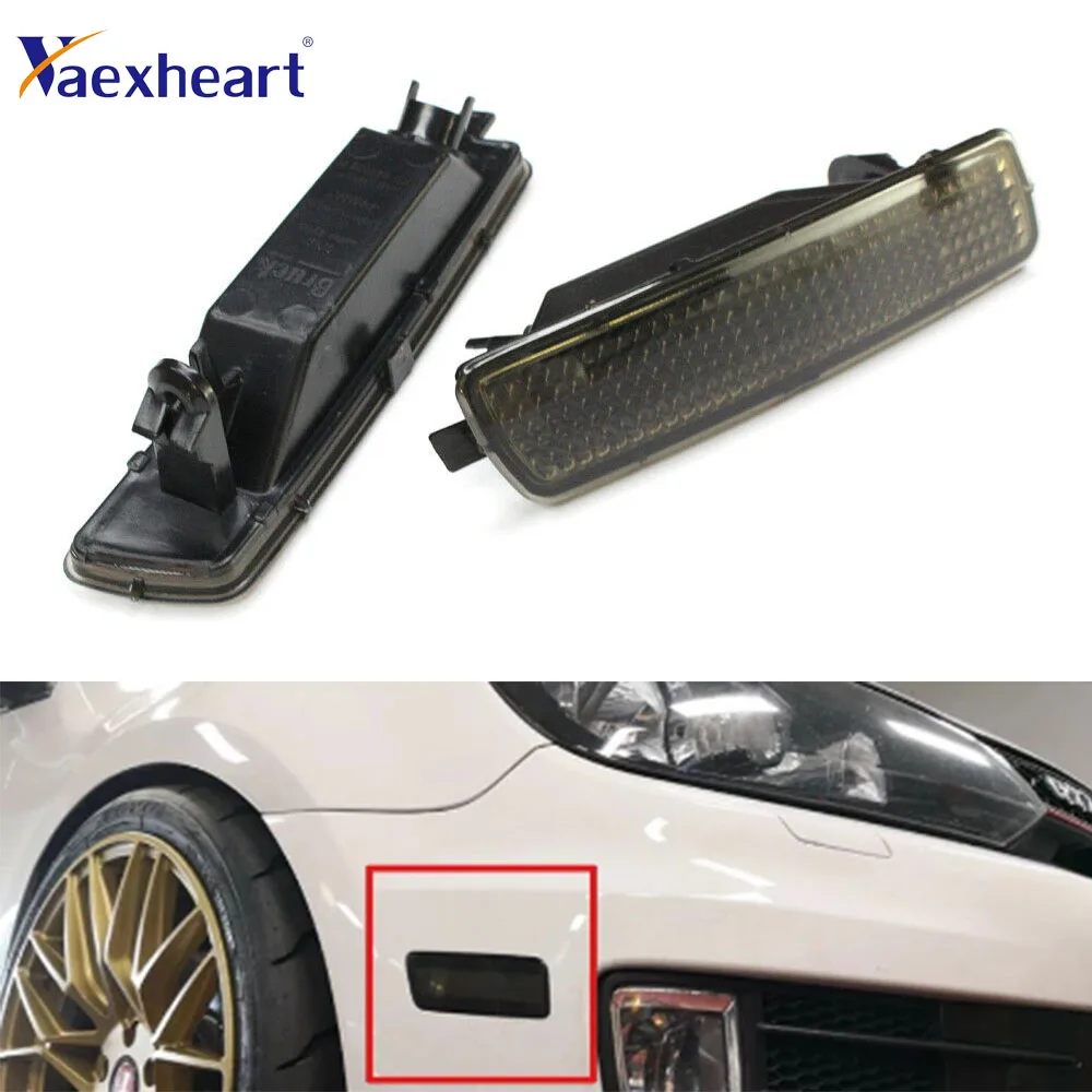 Для 2010-2014 VW MK6 GOLF GTI Темный дымовой объектив передний бампер боковой маркер USDM FAST 5K0945071 5K0945072
Для 2010-2014 VW MK6 GOLF GTI Темный дымовой объектив передний бампер боковой маркер USDM FAST 5K0945071 5K0945072