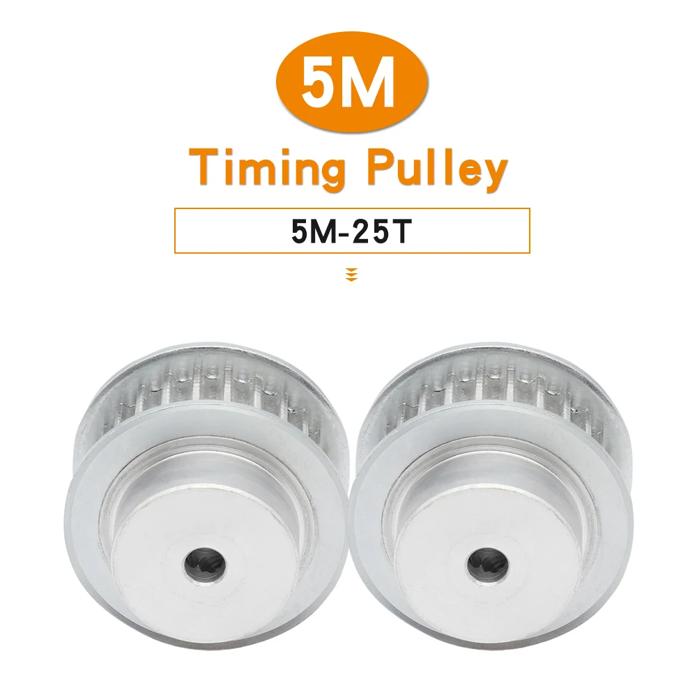 HTD5M-25T Timing Pulley Bore 6/6.35/8/10/12/12.7/14/15/16/17/19/20 mm Aluminium Alloy Belt Pulley For Width 15/20 mm Timing Belt
HTD5M-25T Timing Pulley Bore 6/6.35/8/10/12/12.7/14/15/16/17/19/20 mm Aluminium Alloy Belt Pulley For Width 15/20 mm Timing Belt