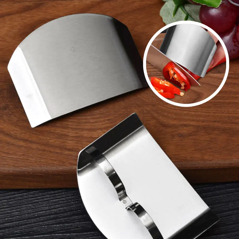 

Finger Guards Cutting Stainless Steel Hand Protector Kitchen Tool Avoid Hurting for Slicing Chopping Kitchen Supplies Gadgets45