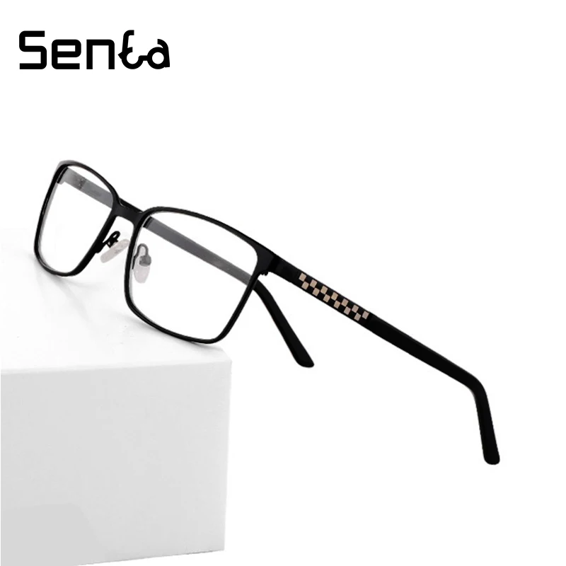 Senta 2021 Men Square Vintage Glasses Frames Myopia Hyperopia Optical Prescription Eyeglasses For Male Black Silver Gold eyewear
Senta 2021 Men Square Vintage Glasses Frames Myopia Hyperopia Optical Prescription Eyeglasses For Male Black Silver Gold eyewear