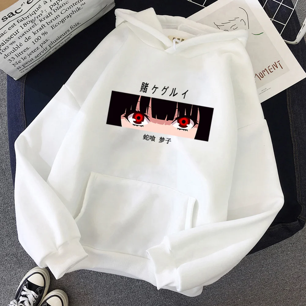 Yumeko Jabami Eyes Anime Hoodies Cosplay Kakegurui Sweet Sweatshirts Pullovers Pocket Hooded Casual Solid Sweater Top Coat 2021
Yumeko Jabami Eyes Anime Hoodies Cosplay Kakegurui Sweet Sweatshirts Pullovers Pocket Hooded Casual Solid Sweater Top Coat 2021