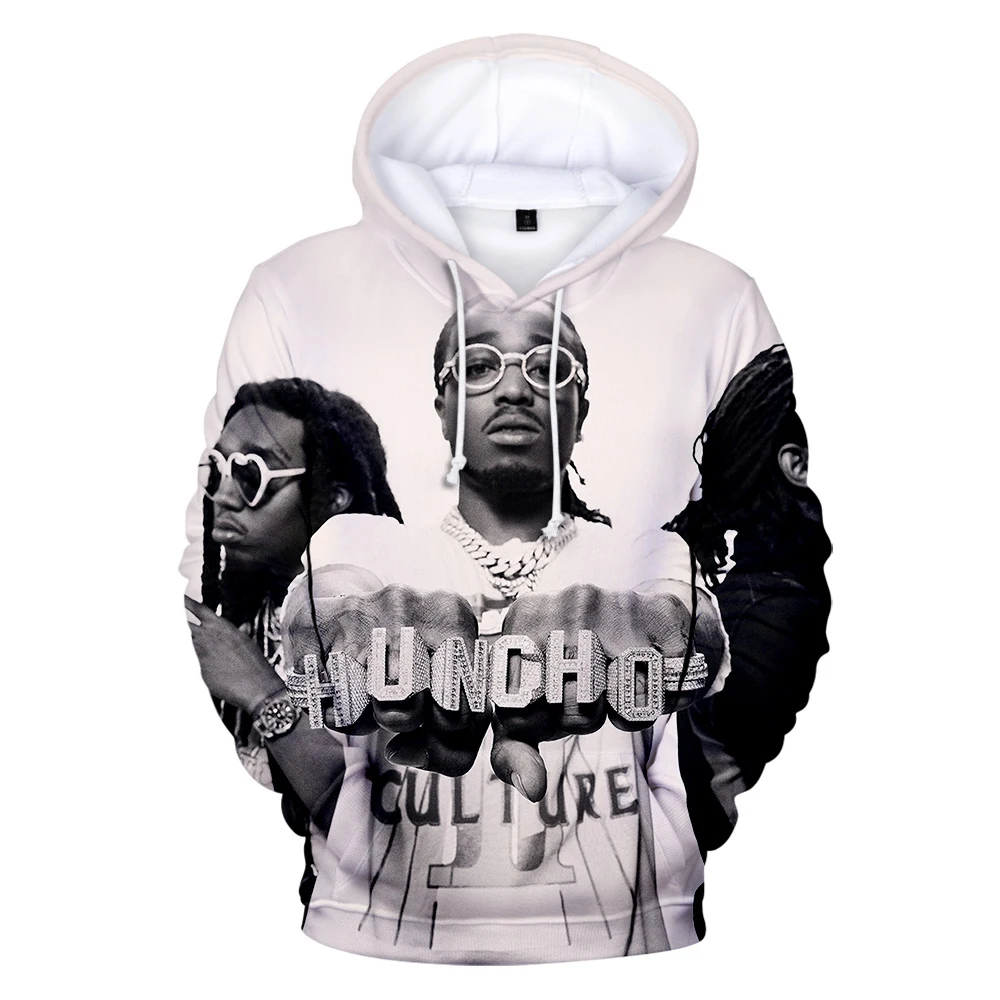 Sidno Migos Rapper Men/women Hoodies Sweatshirts Long Sleeve Sweatshirt 3D Print Pattern Spring/autumn Classic Hip Hop Hoodie
Sidno Migos Rapper Men/women Hoodies Sweatshirts Long Sleeve Sweatshirt 3D Print Pattern Spring/autumn Classic Hip Hop Hoodie