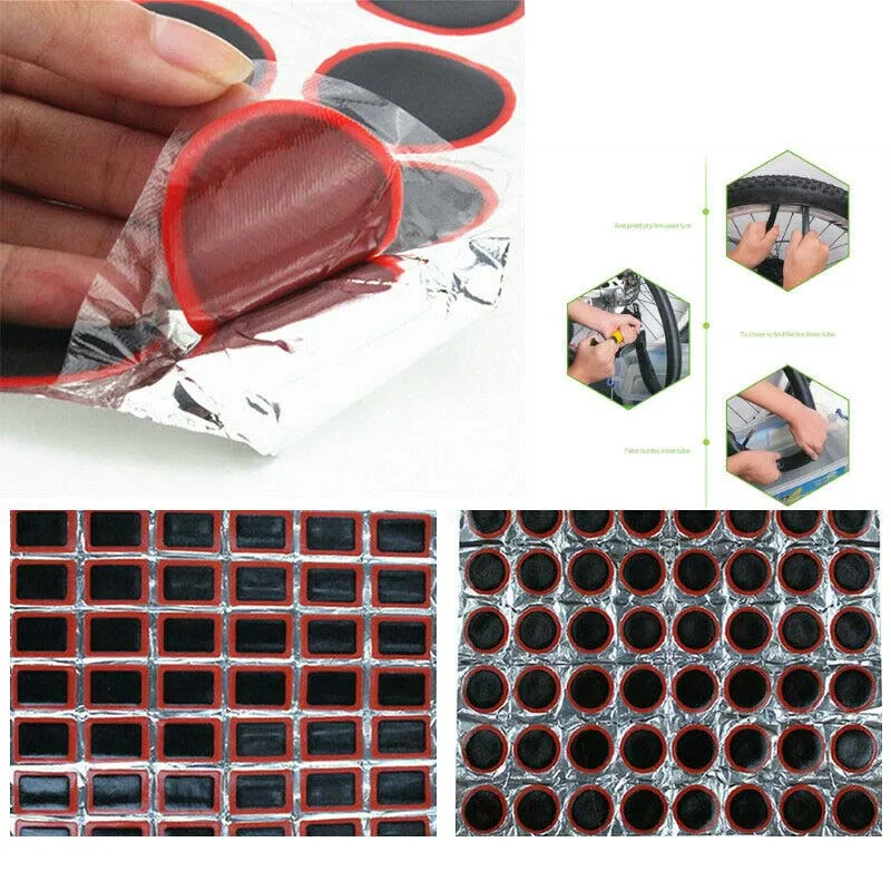 48PCS 25mm Round/Square Rubber Bicycle Tire Patch Cycle Repair Tools Cycling Bike Tire Tyre Inner Tube Puncture Free Shipping
48PCS 25mm Round/Square Rubber Bicycle Tire Patch Cycle Repair Tools Cycling Bike Tire Tyre Inner Tube Puncture Free Shipping