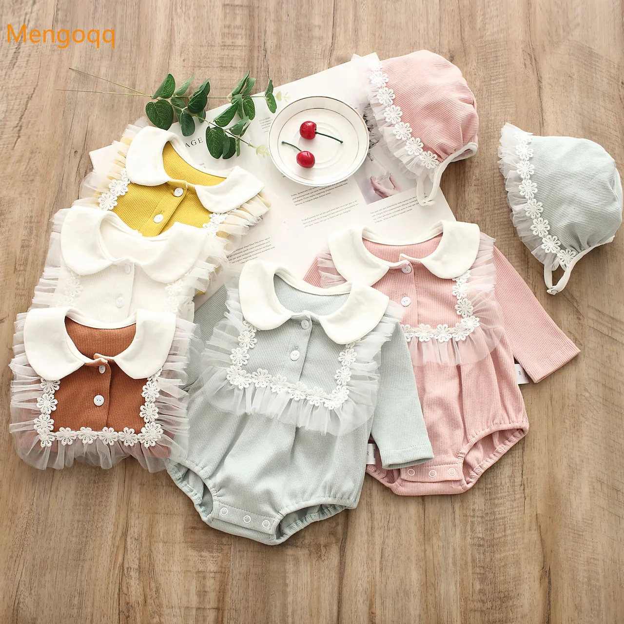 Infant Baby Girls Autumn Winter Long Sleeve Ruffles Lace Floral High Quality Toddler Kids Jumpsuits Romper Gift Hat 2pcs 0-24M
Infant Baby Girls Autumn Winter Long Sleeve Ruffles Lace Floral High Quality Toddler Kids Jumpsuits Romper Gift Hat 2pcs 0-24M