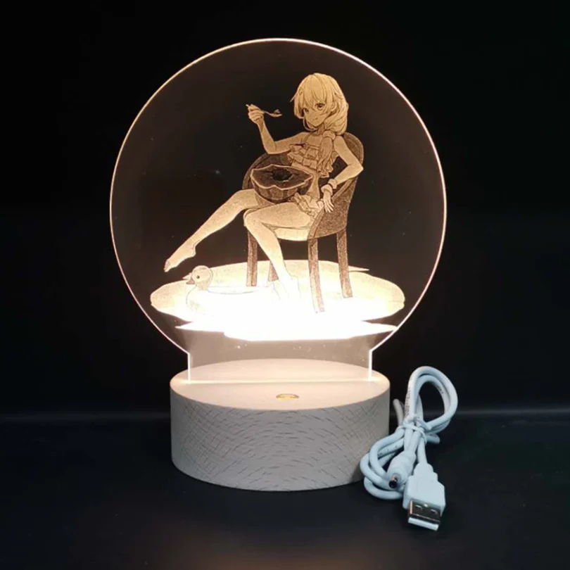 Ночсветильник с USB-разъемом, лампа с 3D изображением, управление на смартфоне, ночсветильник в стиле аниме для девочек, декор для комнаты, дев...
Ночсветильник с USB-разъемом, лампа с 3D изображением, управление на смартфоне, ночсветильник в стиле аниме для девочек, декор для комнаты, дев...