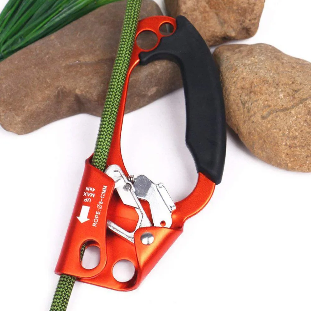 Right Hand Ascender Climbing Handheld Riser Clamp Device Mountaineer Equipment Climbing Accessories (Red)
Right Hand Ascender Climbing Handheld Riser Clamp Device Mountaineer Equipment Climbing Accessories (Red)