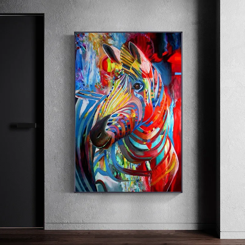 Abstract Zebra Graffiti Art Canvas Paintings on The Wall Art Posters and Prints Street Art Colorful Animal Picture for Kids Room
Abstract Zebra Graffiti Art Canvas Paintings on The Wall Art Posters and Prints Street Art Colorful Animal Picture for Kids Room