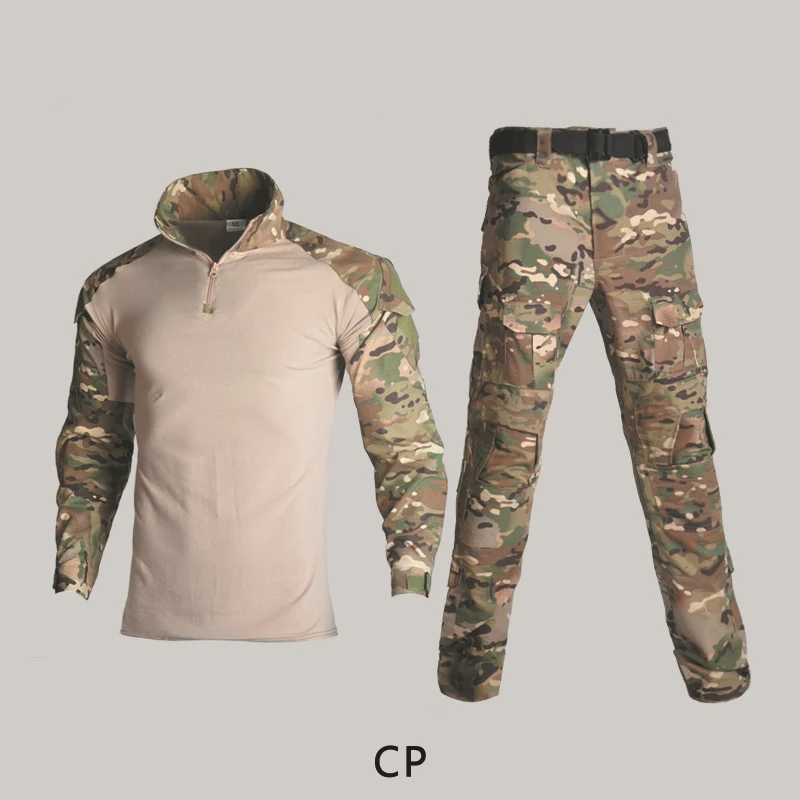 Men Novel Design Tactical Woodland Camouflage Frog Suits Army Combat Camouflage Set Shirts & Pants Military Airsoft Uniform
Men Novel Design Tactical Woodland Camouflage Frog Suits Army Combat Camouflage Set Shirts & Pants Military Airsoft Uniform