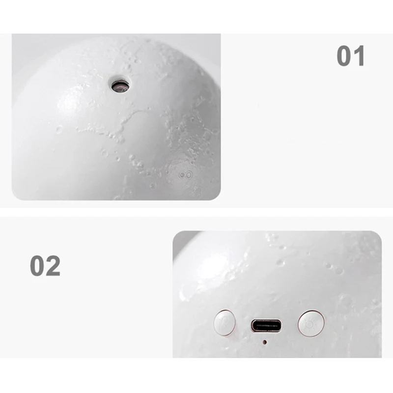 200ml Humidifier Planet humidifier with light household aroma diffuser night light silicone base 3 modes touch Switch
200ml Humidifier Planet humidifier with light household aroma diffuser night light silicone base 3 modes touch Switch
