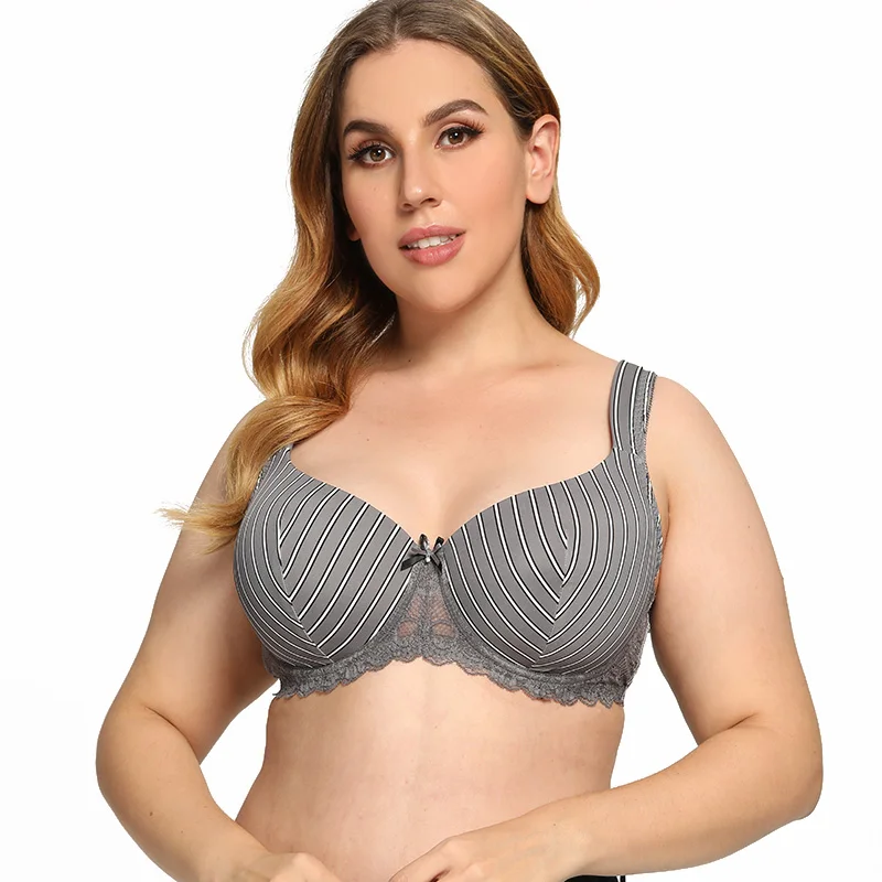Bras for Women Back Support Sexy Lace Underwear Stripe Plus Size Femme Brassiere Bralette 32 34 36 38 40 42 44 46 48
Bras for Women Back Support Sexy Lace Underwear Stripe Plus Size Femme Brassiere Bralette 32 34 36 38 40 42 44 46 48