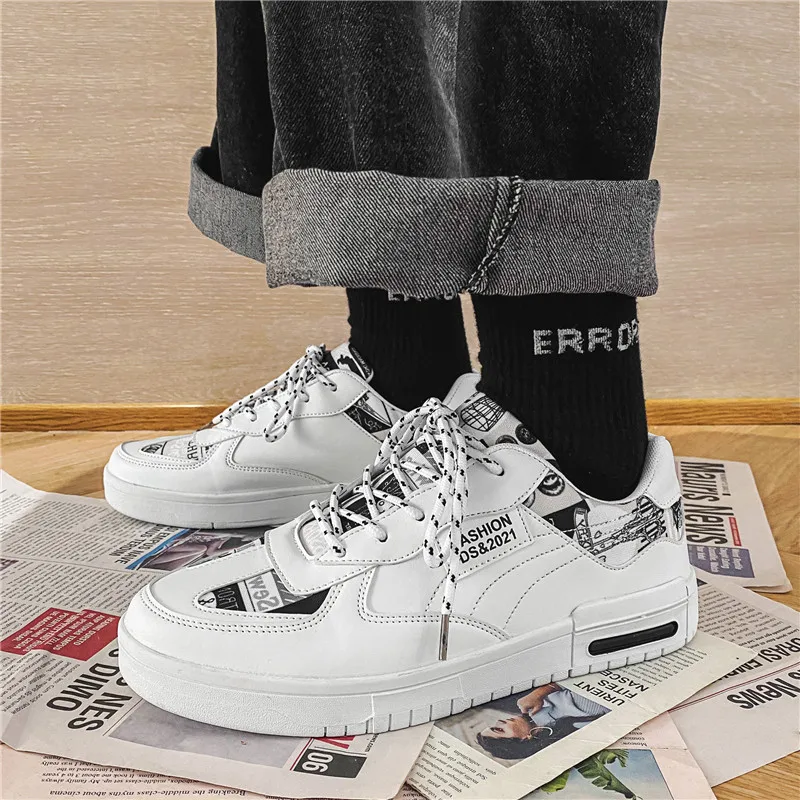 2021 Spring Air Cushion Leisure Shoes Non-slip Low Breathable Comfortable Sneakers Lace Up Joker Simple Outdoor Board Shoes
2021 Spring Air Cushion Leisure Shoes Non-slip Low Breathable Comfortable Sneakers Lace Up Joker Simple Outdoor Board Shoes