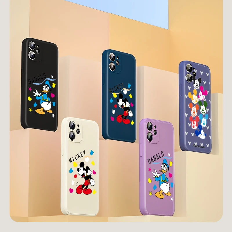 Donald Duck Mickey Mouse For Apple IPhone 13 12 Mini 11 Pro XS MAX XR X 8 7 6S SE Plus Liquid Silicone Soft Cover Phone Case
Donald Duck Mickey Mouse For Apple IPhone 13 12 Mini 11 Pro XS MAX XR X 8 7 6S SE Plus Liquid Silicone Soft Cover Phone Case