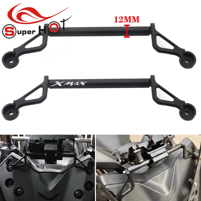 For YAMAHA XMAX X MAX 300 250 XMAX300 XMAX250 Accessories Front Phone Stand Holder Smartphone Phone GPS Navigation Plate Bracket
For YAMAHA XMAX X MAX 300 250 XMAX300 XMAX250 Accessories Front Phone Stand Holder Smartphone Phone GPS Navigation Plate Bracket