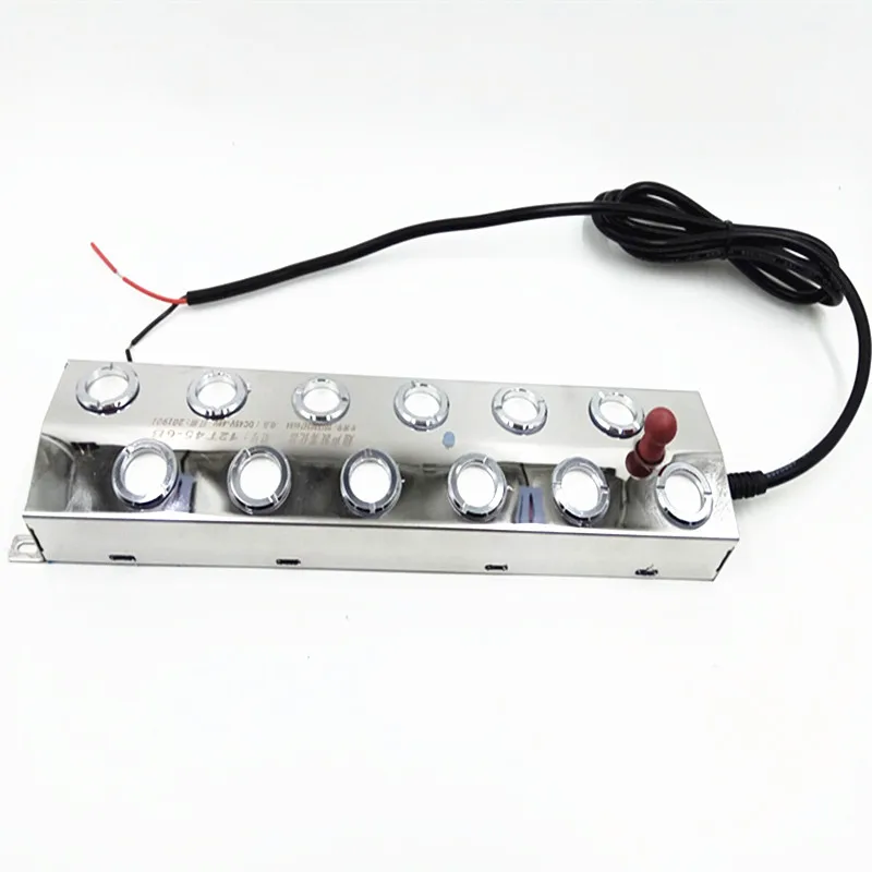12 Head Electric Humidifier DC 48V Atomizer Mist Maker High Quality Humidifier Fogger Fog Machine
12 Head Electric Humidifier DC 48V Atomizer Mist Maker High Quality Humidifier Fogger Fog Machine