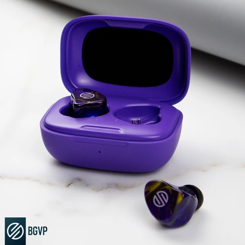 Наушники-вкладыши BGVP Q2S Knowles Sonion BA Беспроводные Hi-Fi наушники Bluetooth 5 2 спортивные TWS