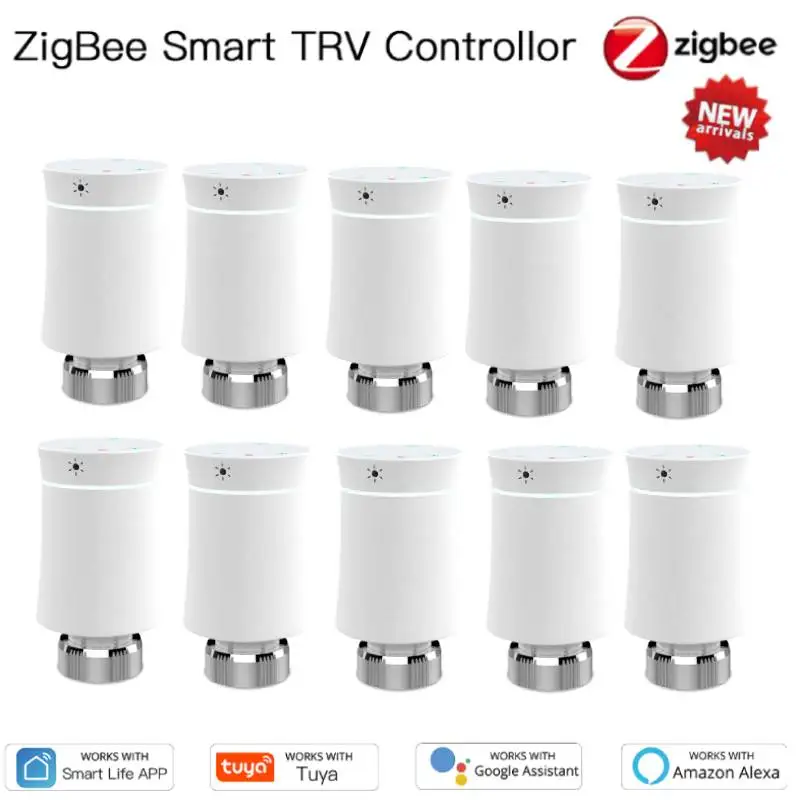 Привод радиатора Tuya Smart ZigBee3.0, программируемый термостатический клапан радиатора с поддержкой Alexa
Привод радиатора Tuya Smart ZigBee3.0, программируемый термостатический клапан радиатора с поддержкой Alexa