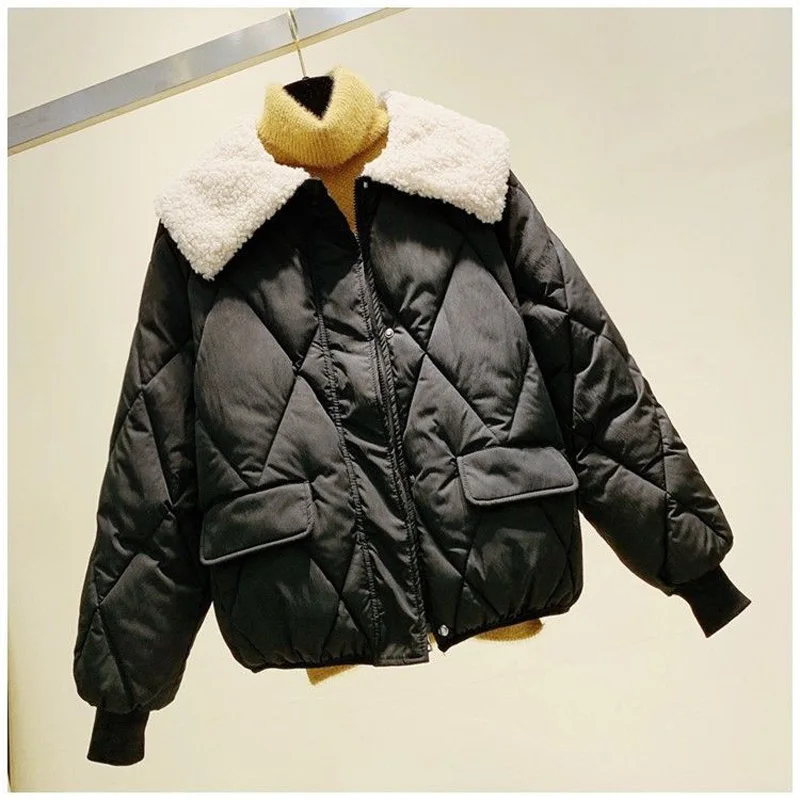 Women Filling Cotton Jacket Autumn And Winter Casual Style Woman Parkas Female Coats
Women Filling Cotton Jacket Autumn And Winter Casual Style Woman Parkas Female Coats