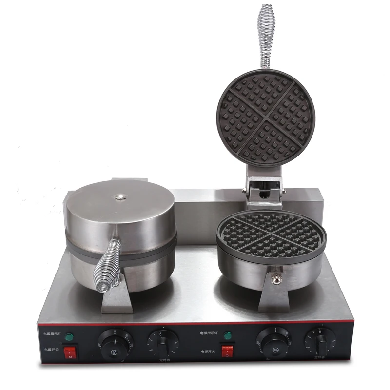 Коммерческий двойной вафельница Taiyaki электрическая с пузырьками цена | Бытовая