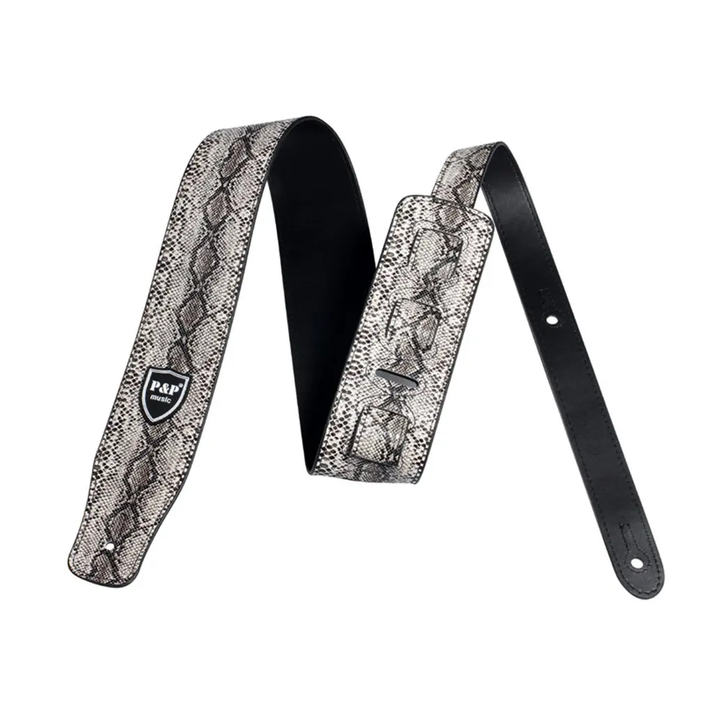 Snakeskin Leather Guitar Strap Acoustic Guitar Electric Guitar Shoulder Strap Adjustable Strap Musical Parts
Snakeskin Leather Guitar Strap Acoustic Guitar Electric Guitar Shoulder Strap Adjustable Strap Musical Parts