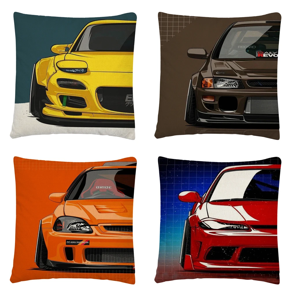 Sports Car Half Side Cartoon Pattern Linen Cushion Cover Pillow Case for Home Sofa Car Decor Pillowcase 45X45cm
Sports Car Half Side Cartoon Pattern Linen Cushion Cover Pillow Case for Home Sofa Car Decor Pillowcase 45X45cm