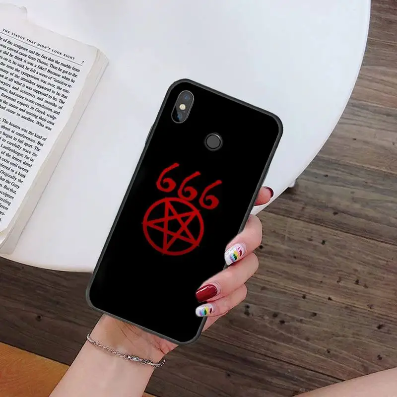 Pentagram 666 Demonic Satanic Phone Case For Xiaomi Redmi note 7 8 9 t max3 s 10 pro lite coque shell cover funda
Pentagram 666 Demonic Satanic Phone Case For Xiaomi Redmi note 7 8 9 t max3 s 10 pro lite coque shell cover funda