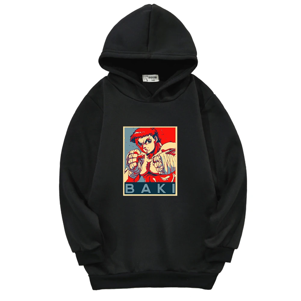 Baki Hanma Fanart Pullover Hoodie Kids Costume for Girls Hip Hop Casual Boys Sweatshirts Children's Sportswear Loose Fall Winter
Baki Hanma Fanart Pullover Hoodie Kids Costume for Girls Hip Hop Casual Boys Sweatshirts Children's Sportswear Loose Fall Winter
