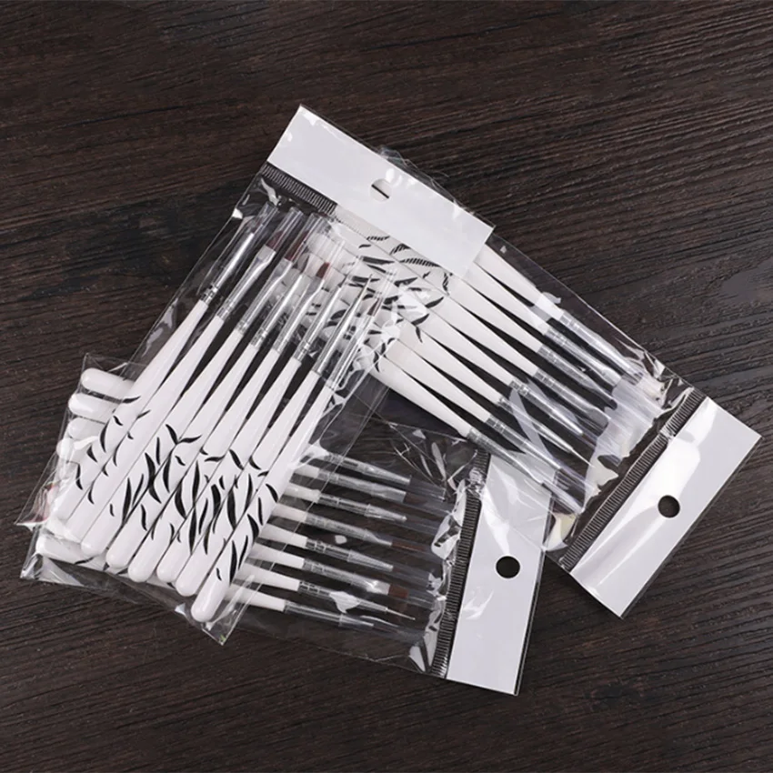 8Pcs Zebra Handle Nail Brushes Set for Professional Painting Drawing Acrylic UV Gel Nails 
8Pcs Zebra Handle Nail Brushes Set for Professional Painting Drawing Acrylic UV Gel Nails